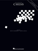 Chess piano sheet music cover